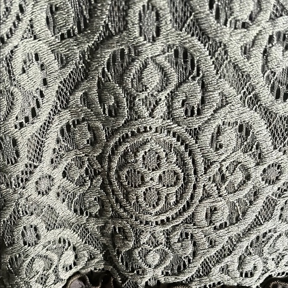 Elegant Green Lace Zadie B’s Women's Dress Large - Picture 6 of 9